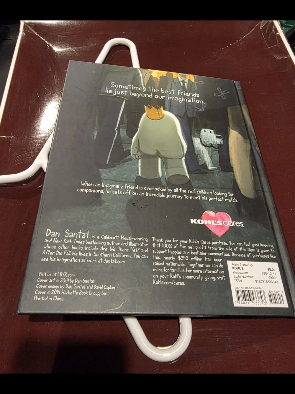 Kohl's The Adventures Of Beekle The Unimaginary Friend Book